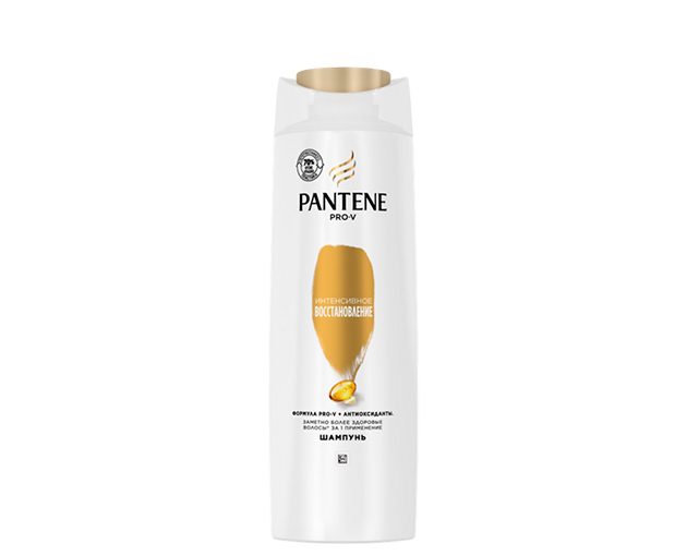 Pantene დაზიანებული თმის შამპუნი